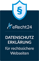 eRecht24-Siegel - Datenschutz